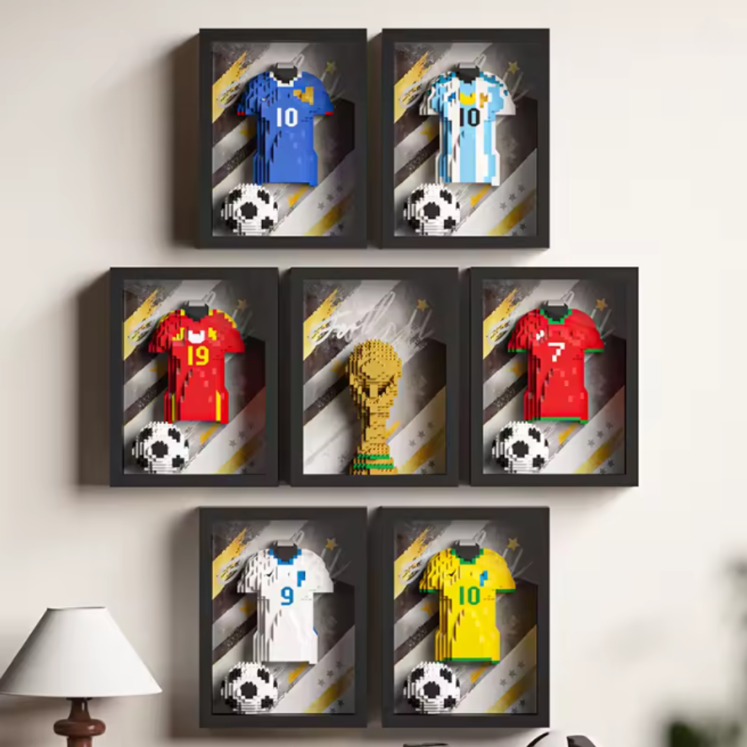LegacyBricks Camisetas Legendarias en Bloques 3D