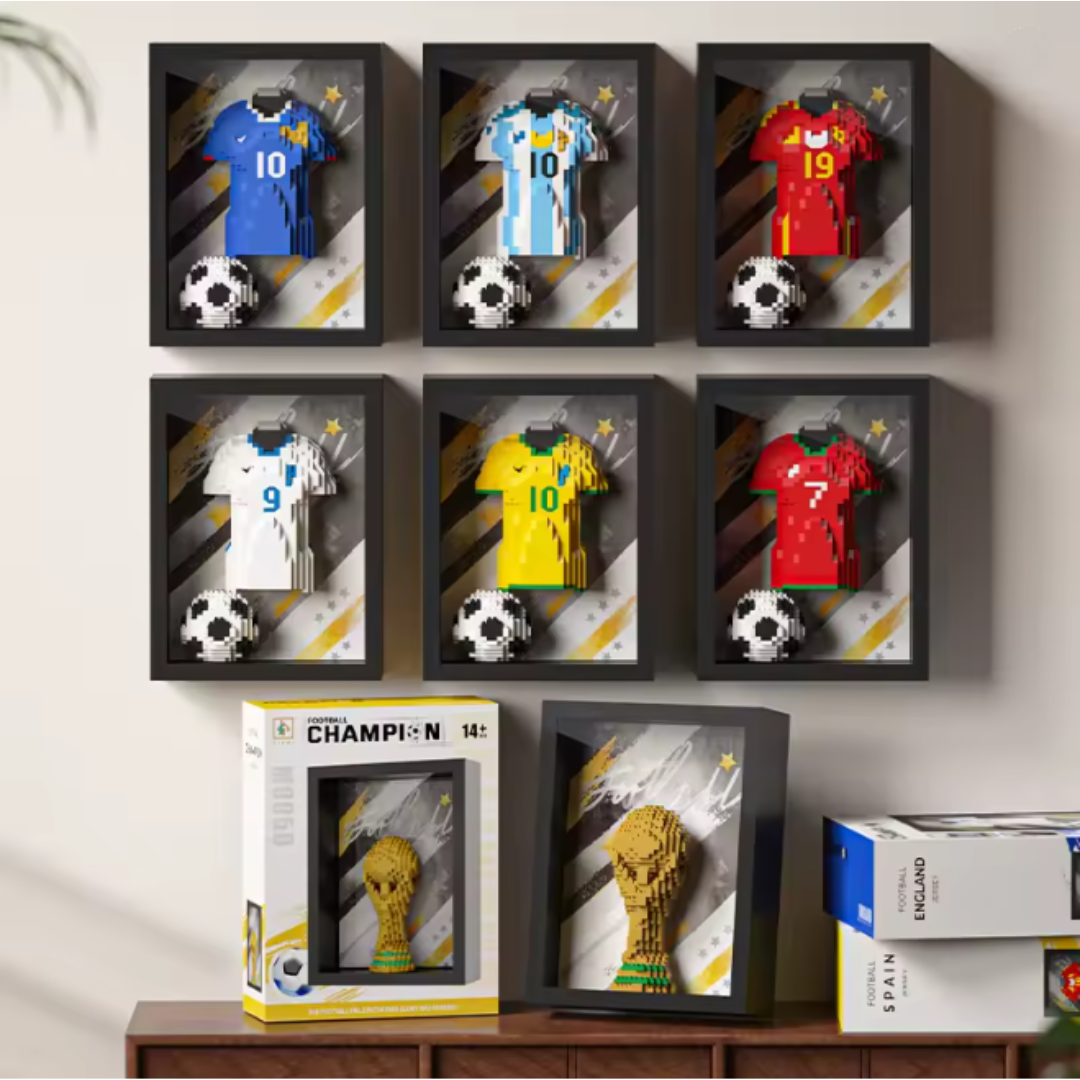 LegacyBricks Camisetas Legendarias en Bloques 3D