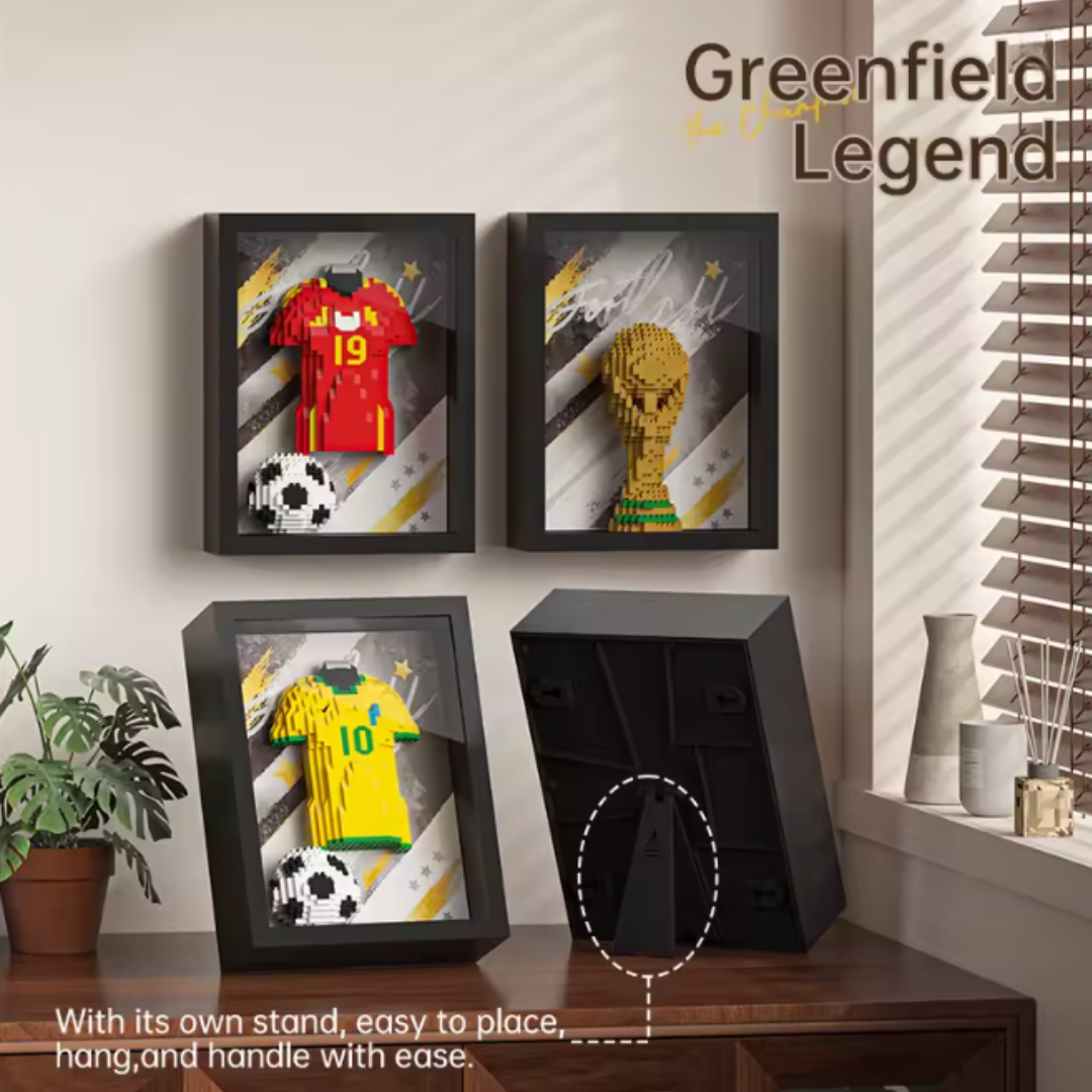 LegacyBricks Camisetas Legendarias en Bloques 3D